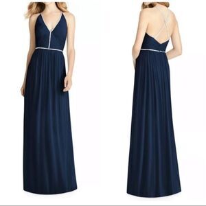 Jenny Packham Navy Blue Gown